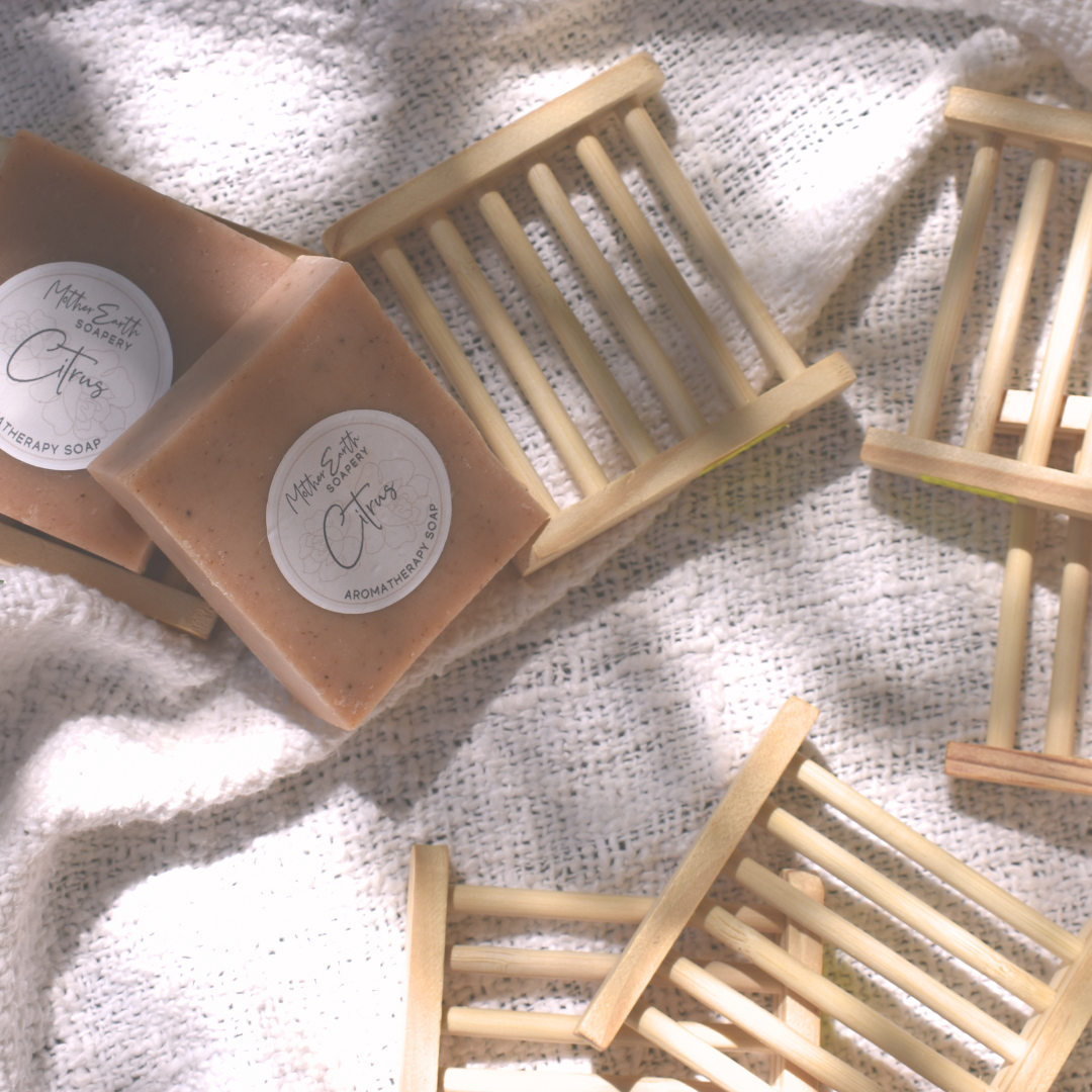 Bamboo Soap Rack