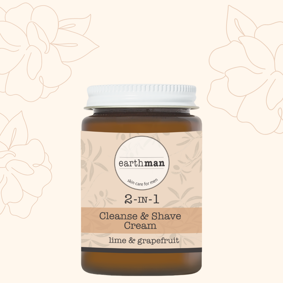 Earth Man Cleanse & Shave Cream
