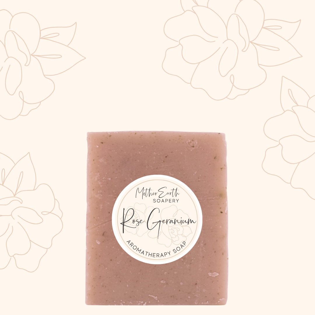 Rose Geranium Aromatherapy Soap